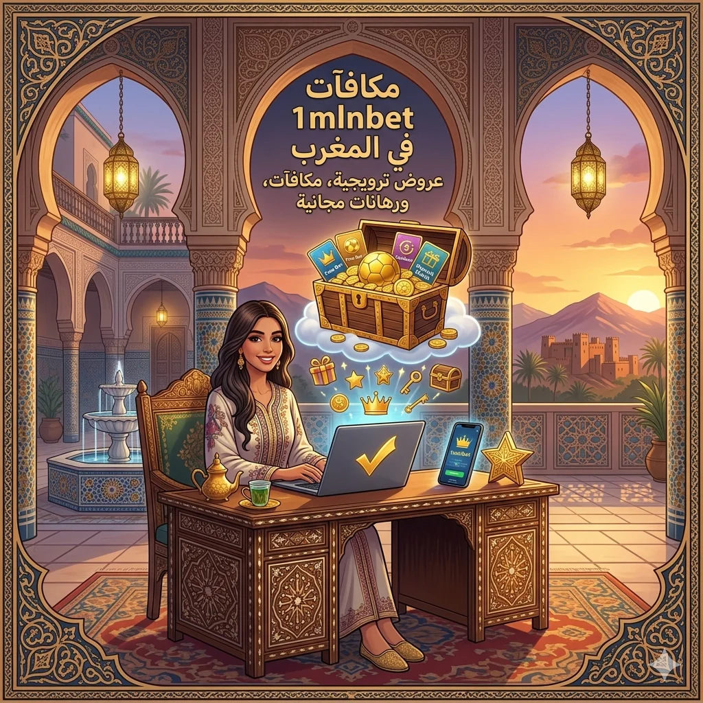 مكافآت 1mlnbet في المغرب - عروض ترويجية، مكافآت، ورهانات مجانية