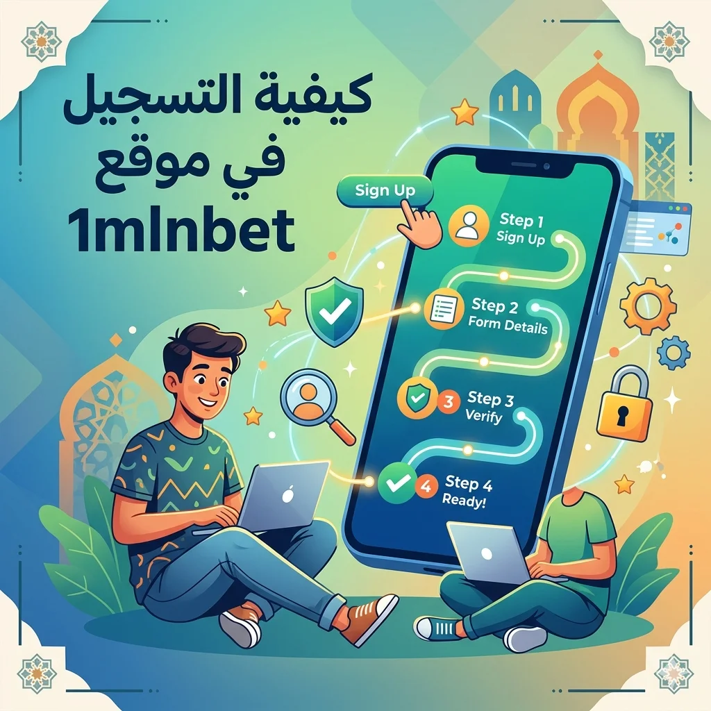 كيفية التسجيل في موقع 1mlnbet