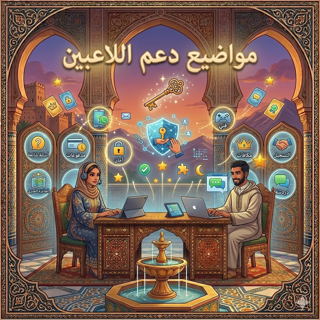 مواضيع دعم اللاعبين