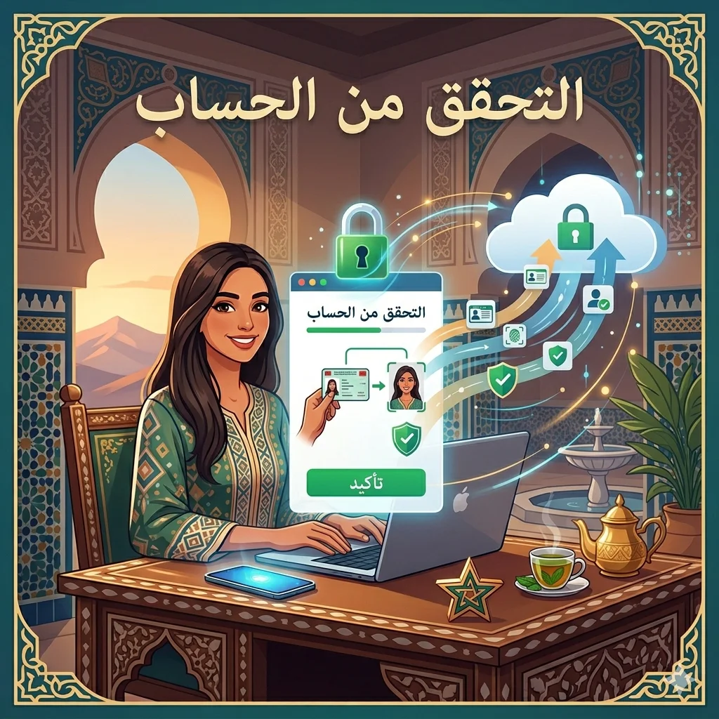 التحقق من الحساب