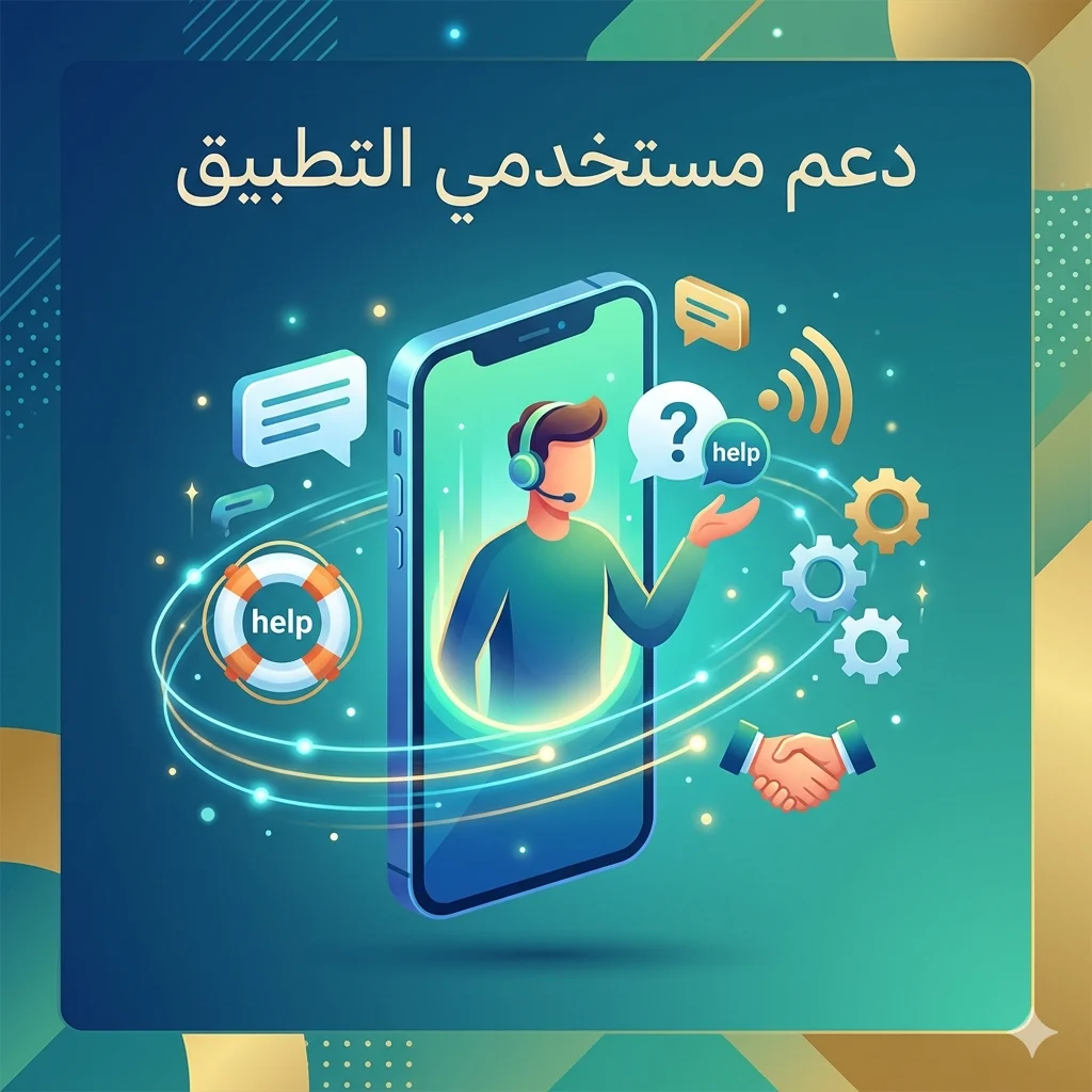 دعم مستخدمي التطبيق